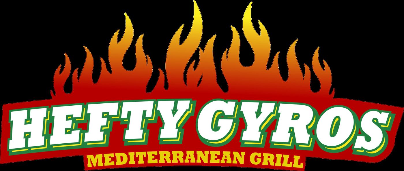 Hefty Gyros truck and banner